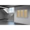 Ghent Enclosed Bulletin Board, 3 Door, Cork, Concealed Lghtng, 4 ft H x 8 ft W, Natrl CPA34896K - alternate 2